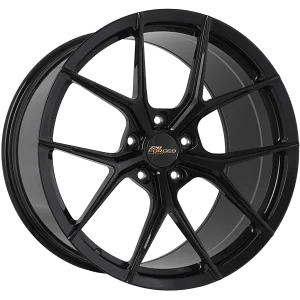 720 Form – FX1 – Black – 20″x9.5″ 40mm – All weather Wheels – FX12005